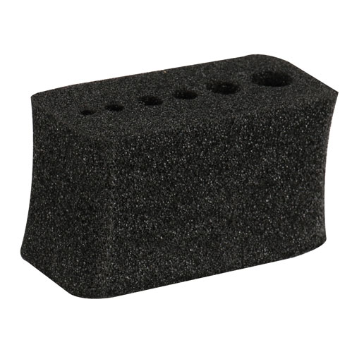Schaumstoff-Einsatz für 6 Bohrer SE 30x65x35