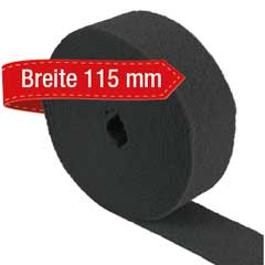 Vlies-Rolle 115mmx10m C,Ultra-Fine grau P800