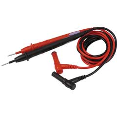 PVC-Messleitungen rot/schwarz -1200V Winkelstecker,90cm lang