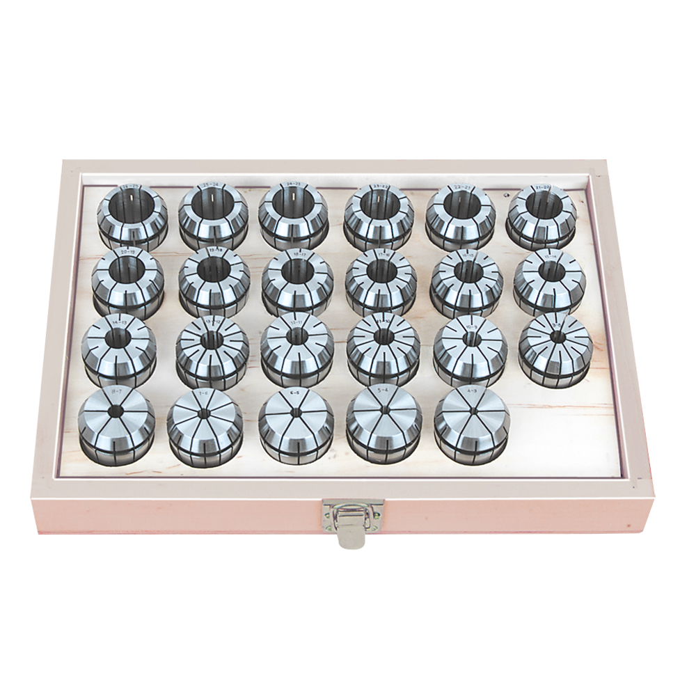 Spannzangen-Sortiment ZS40 23-teilig 1mm steigend,Spannbereich 3-26mm in Kassette