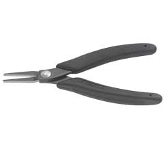 Flach-Spitzzange SNIP-Antistatik 140mm Spitzen-Ø 3mm,32mm Backen
