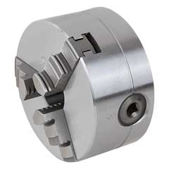 3Ba.-Planspiralfutter-Ø100mm DIN6350 Mat.: Guss, zyl. Zentrieraufnahme