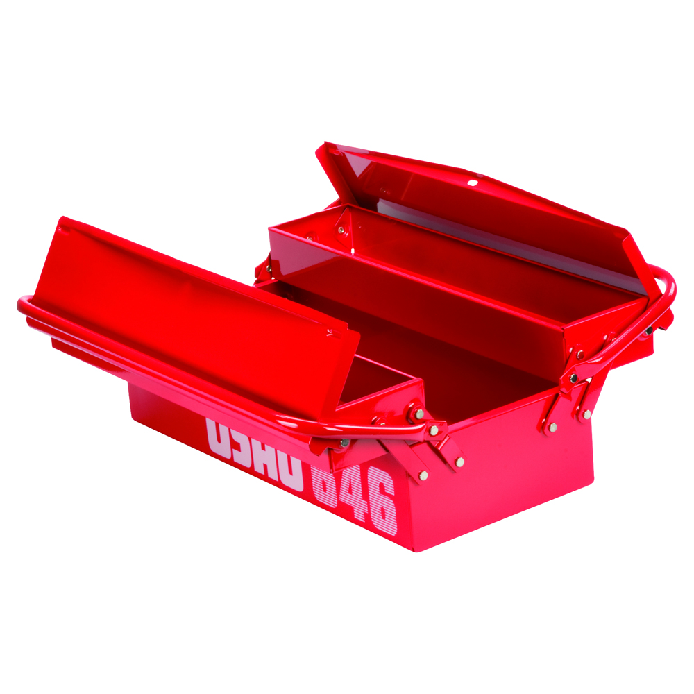 Werkzeug-Koffer U646V 3-teilig,leer aus Stahl,besonders schwer und kräftig