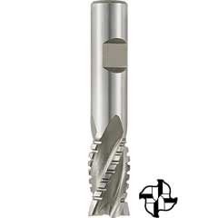 Schruppschlichtfräser zylindrisch 8mm ULTRA,CO-HSS,Zylschaft,profilgeschliffen