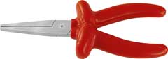 Langbeck-Flachzange EN60900 160mm verchromt,geprüft,2-Schicht-isoliert
