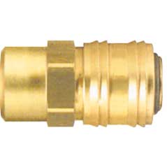 EU-Kupplung 1/2" IG NW 7,2mm 1500l/min. Messing,Einhandbedienung