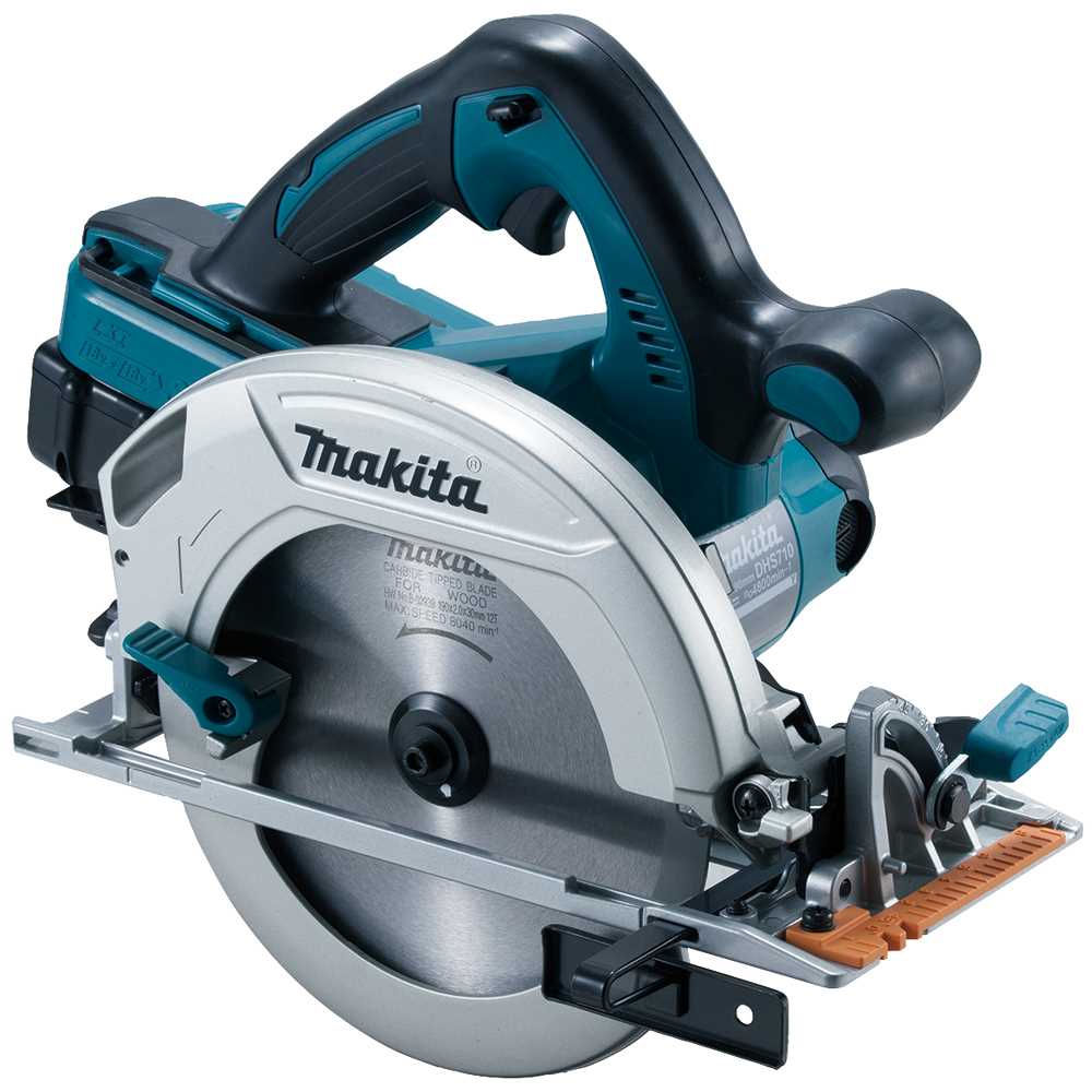 Akku-Handkreissäge DHS710PT2J,2x18V Sägeblatt 190mm,4800U/min,2x5Ah,Ladeg,