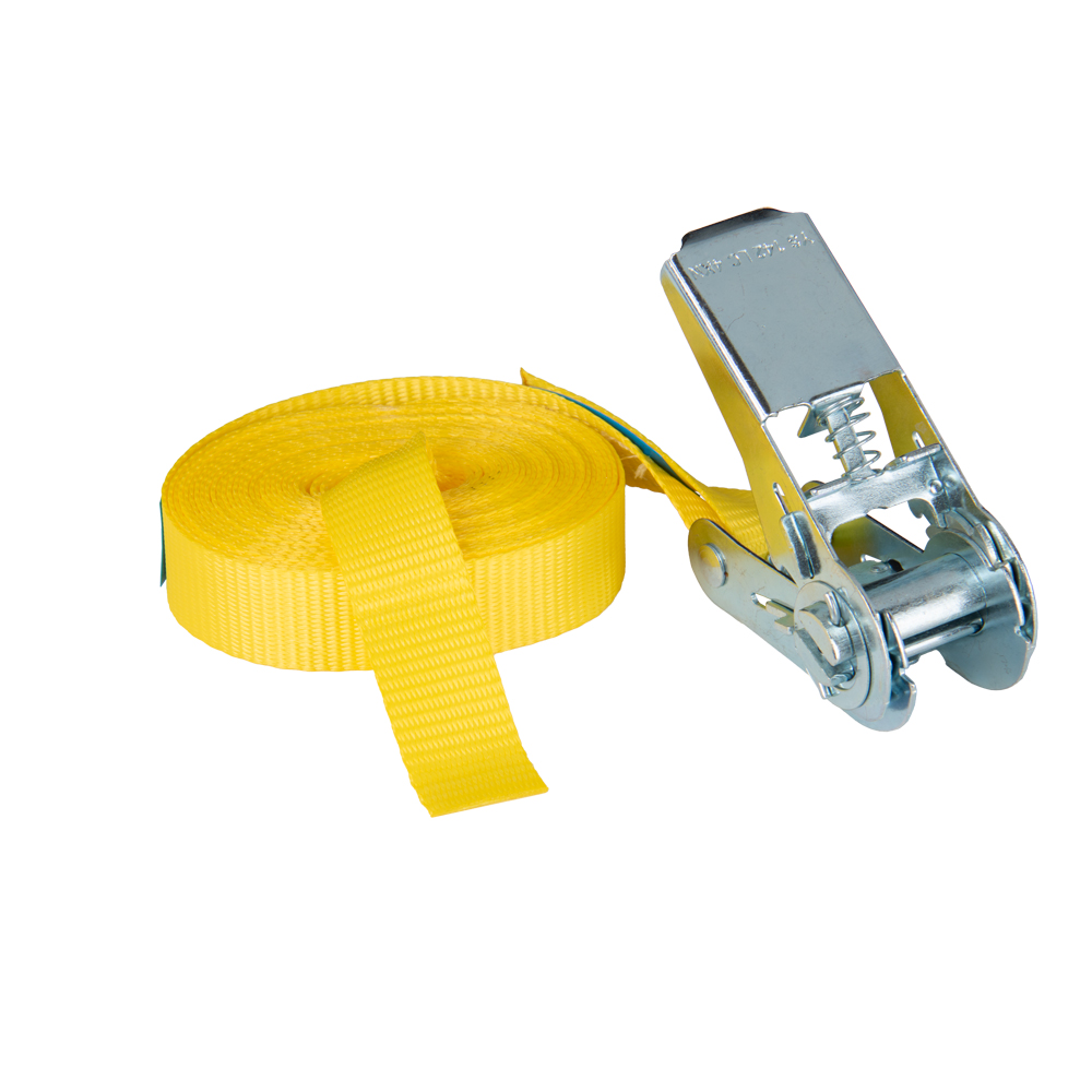 Zurrgurt 25mm, 1-tlg, GL=5m, mit Ratsche LC 400/800daN, gemäß EN12195-2
