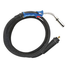 Schlauchpaket 4m 250A/MB25 Stahl u.INOX 0,6/1,0/1,2mm Draht für Art.Nr.3335-010