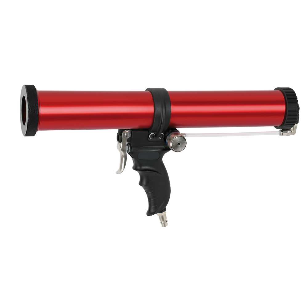 Sacksilikon-Pressluftpistole 400+600ml stufenl.regulierbar,Sofort-Materialstopp