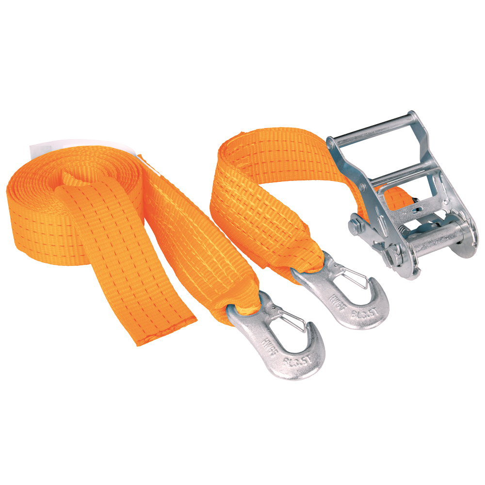 Zurrgurt 4m zweiteilig,Karabinerhaken LC 1000/2000daN,50mm gemäßEN12195-2