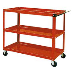 Beistell-Wagen 1000x600x830mm 3 Ladeflächen,Ganzstahl