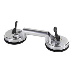 Saugheber KRAFTPROTZ 80-2 Duo 120mm Ø für Glas,Bleche,glatte Flächen