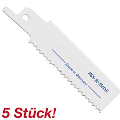 5 Stück Stichsägeblatt 200/ZT=2,5mm Bimetall,für Reciprosägen
