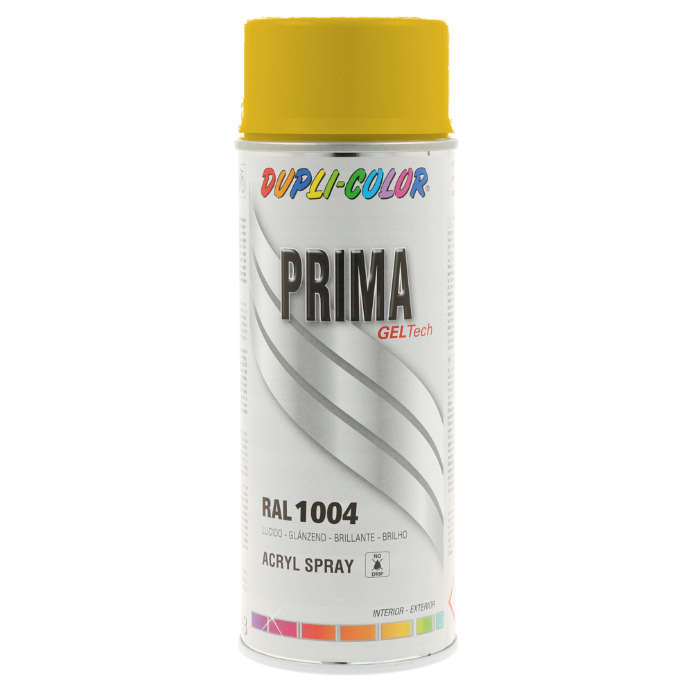 Lackspray glänzend goldgelb 400ml RAL 1004 schnelltrocknend,abriebfest