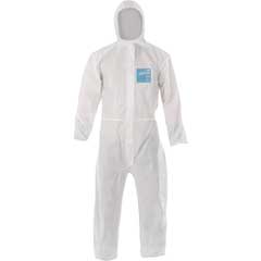 Schutzanzug AlphaTec 1500+ Typ 5/6 G.3XL weiß, EN 1149, EN 1073, atmungsaktiv