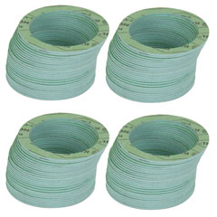 100 Stück Guss-Dichtung 38x27x2mm 3/4" C-4300 Universalqualität