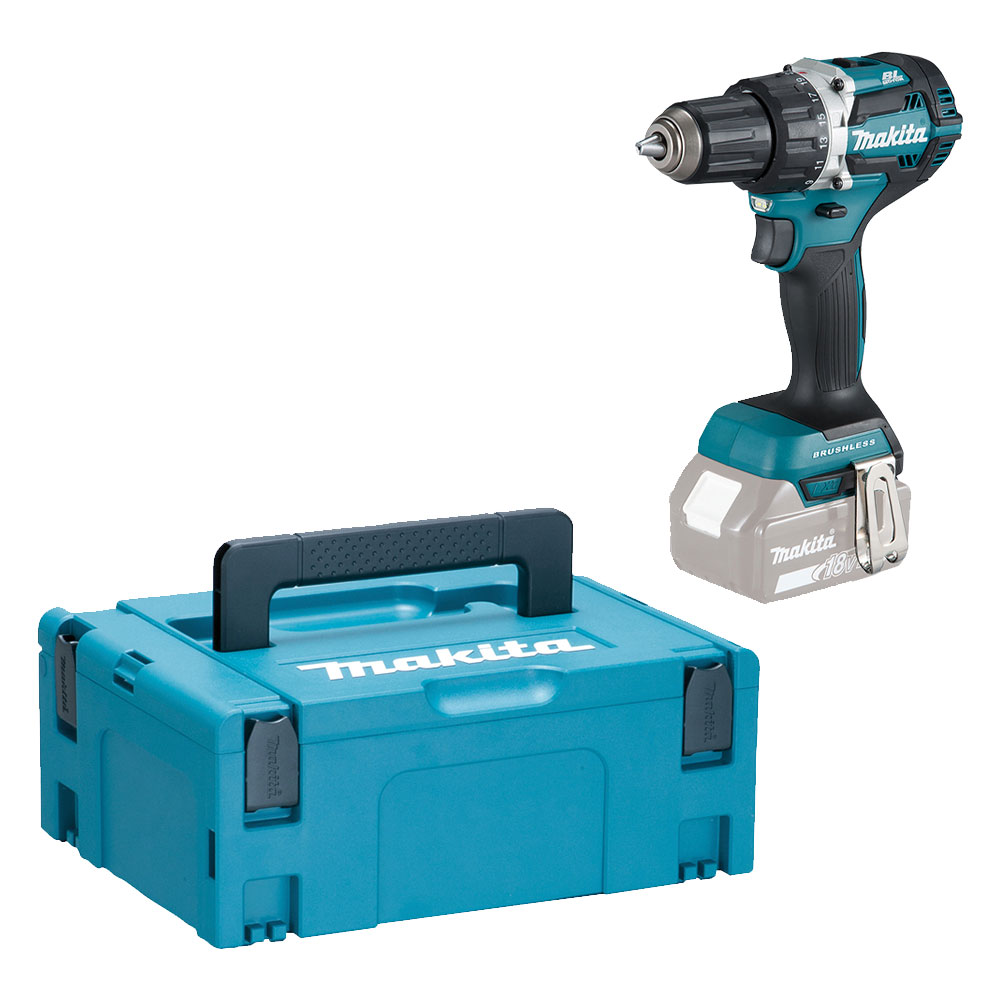 Akku-Bohrschrauber MAKITA DDF484Z+ 18V Sondermodell mit MAKPAC-Koffer