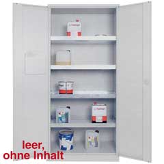 Umweltschrank 1950x920x500mm 4 Fachböden,mit Auffangwanne