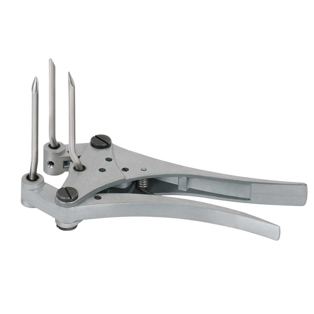 Dreidornzange Modell 4/5 zum Aufweiten von Gummitüllen 7,5 - 10,0mm