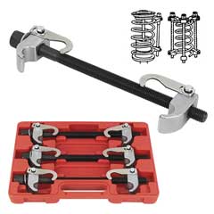 Federspanner-Set 3-teilig,mit Doppelspannklauen und Sicherungshaken