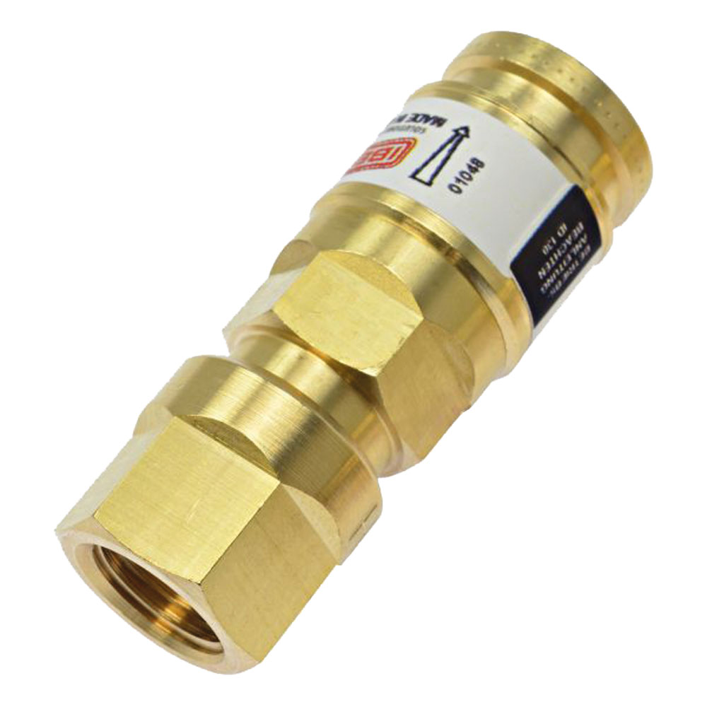 Schnellkupplung Druckmesser 1/4" RH Überwurfmutter