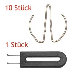 Schlagnussfedern-Set 1/2" 30mm Ø 10 Federn+Auszieher,Schlagnüsse bis 36mm