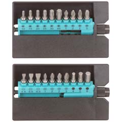 TORO GRIPSTAR Bit-Box 21-teilig 1/4" inklusive Magnet-Bithalter