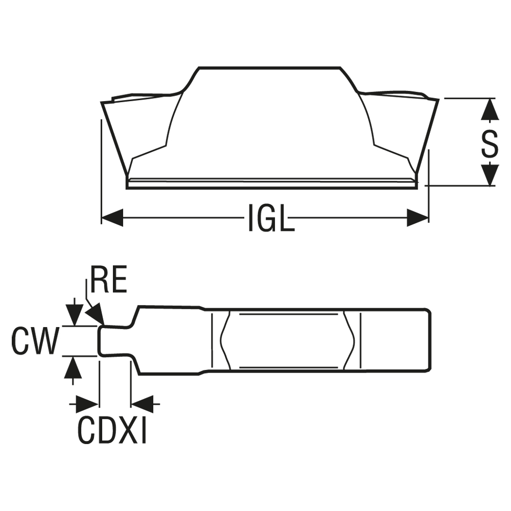 10 Stück MDT- LCGN160300-0135-FG-CP500 Stechplatte -Sicherungseinstich B=1.20mm