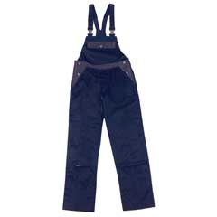 Latzhose anthrazit/schwarz Gr.58 MAC 65%PE/35%BW,280g/m²