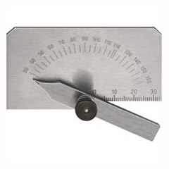 Zeiger-Spiralbohrer-Schleiflehre mit verstellbarem Winkel 30-160°