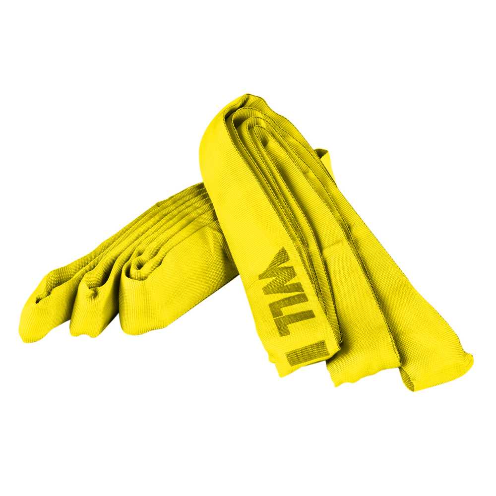 Rundschlinge ROBUST 3t - 1,0m Nutzlänge gelb,extra-starker Mantel,EN1492-2