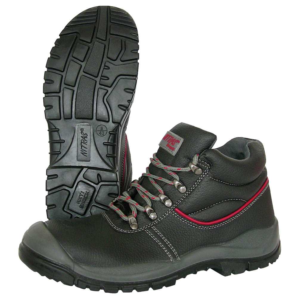 Sicherheitsstiefel STEP S3 Gr.46 EN 20345 S3 SRA, schwarz