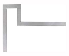 Flanschenwinkel 300x300mm Stahl Hochkanten u.Flachseitenbearbeitet