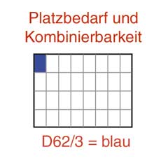 Kästchen D62/3 - 83x57x62mm für Koffer Typ 88/2
