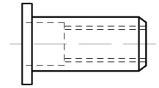 Flachkopf Blindnietmutter A2 M 5 ROSTFREI MATERIALST.0,25 - 3 MM VE=500