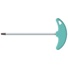 Torx plus T-Griff-Schraubenzieher IP40 Klinge CV-Stahl,ergonomischer Quergriff