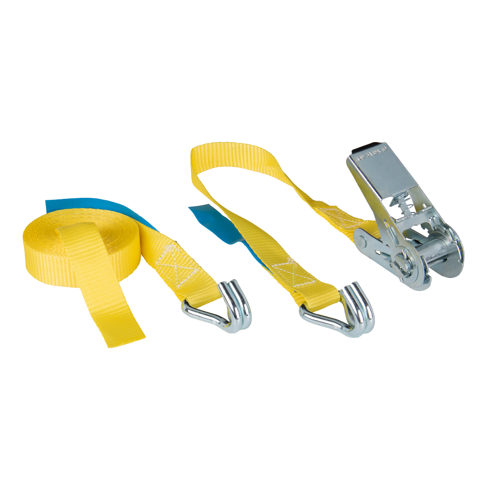 Zurrgurt 4m zweiteilig, mit Spitzhaken LC 400/800daN,25mm gemäß EN12195-2