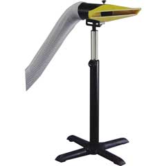 Stativ-Absaugvorrichtung hoch 660-1220mm für Absauganlagen,100mm Anschluß