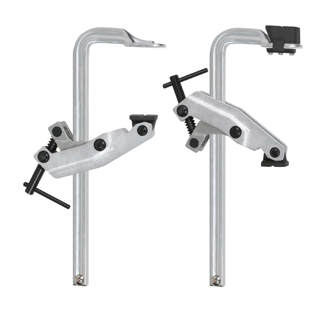 Multi-Kraft-Zwinge 200x80mm,zum Spannen und Spreizen mit Spezial-Spindel