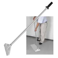 Teleskop-Grossflächenschaber 200mm breit 970-1750mm lang,mit Stahl-Wechselklinge