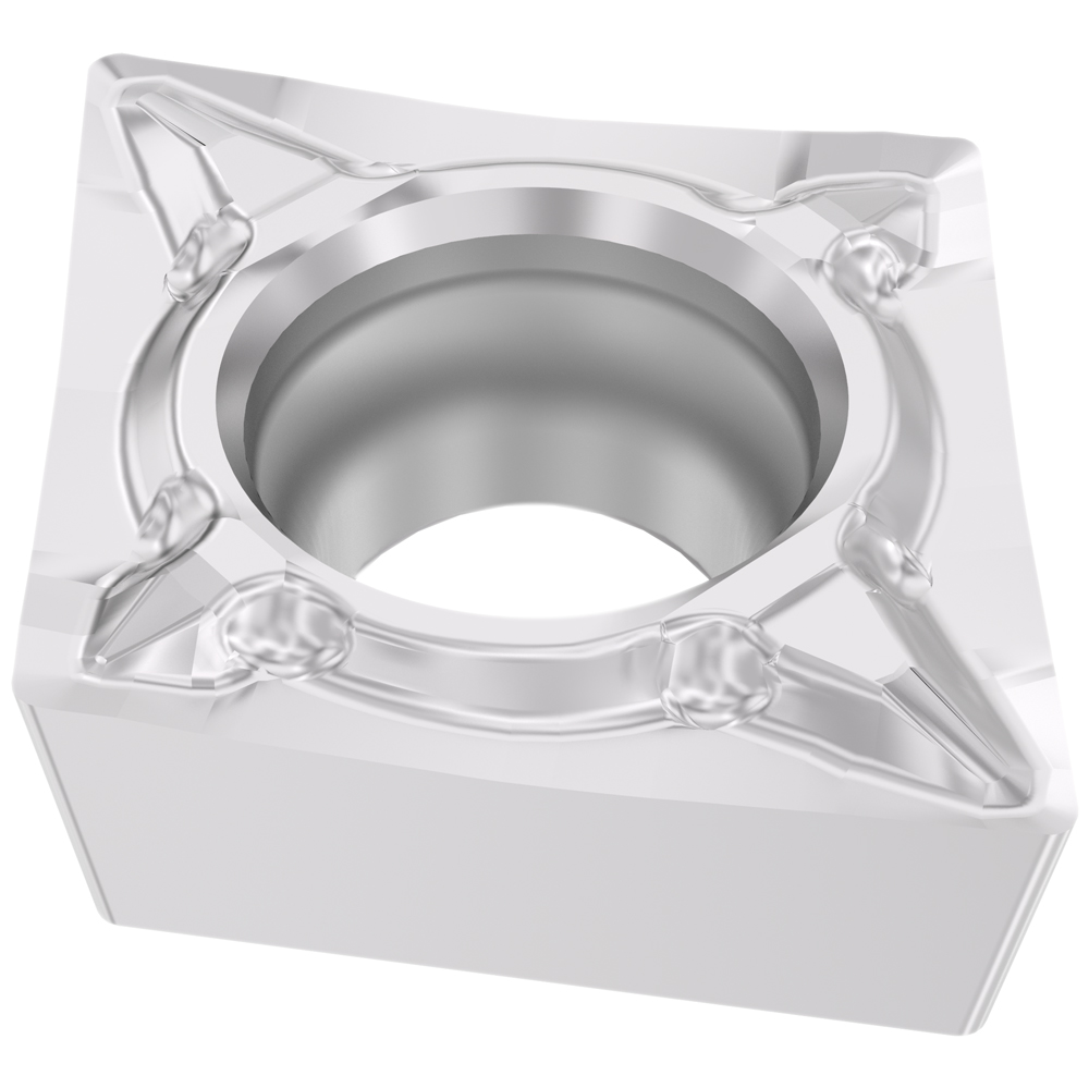 10 Stück SECO CCGT060204F-AL KX UNI-Platte für ISO-Bereich N