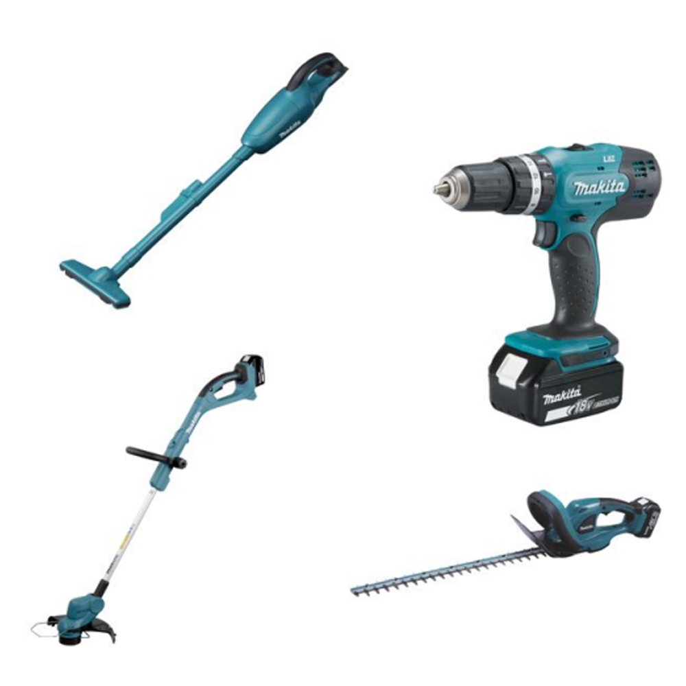 Akku-Maschinen-Set MAKITA DLX4173 18V inkl. Akku u.Ladegerät