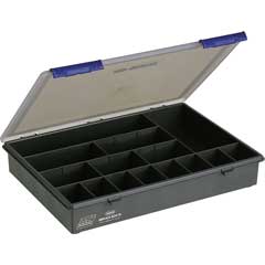 Kleinteilbox A15,15 Fächer 340x265x57mm fixe Fachteilung