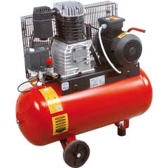 Kompressor TOP 2,2kW/10bar/50l Kessel 400V,fahrbar