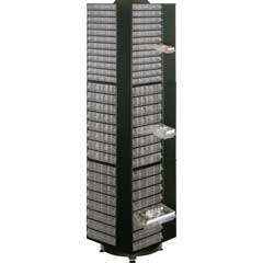 Drehturm 150  für Kleinteilmagazine leer ohne Kleinteilmagazine