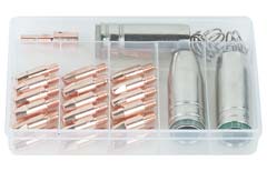 Verschleißbox MB25 39-teilig,3 Gasdüsen 30 Stromdüsen,5 Federn,Düsenstock