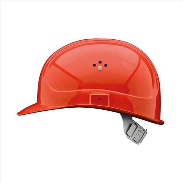 Schutzhelm INAP-MASTER, rot, EN 397 6-Punkt-Innenausstattung aus Kunststoff