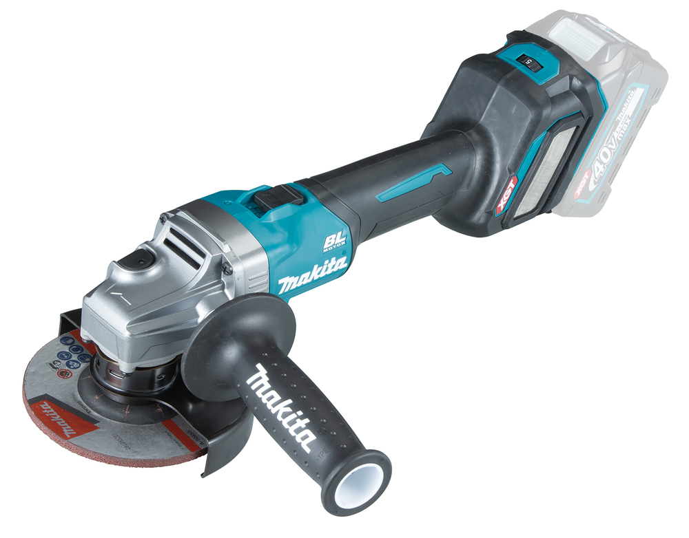 Akku-Winkelschl. MAKITA XGT GA026GZ 40V 125mm ohne Akku,Koffer und Ladegerät