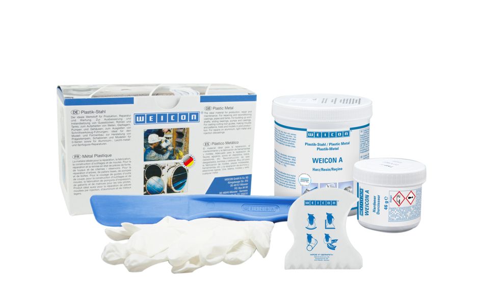 Metall-Plast "A" Stahl 0,5kg Epoxyd-Stahl,normalschnellhärtend